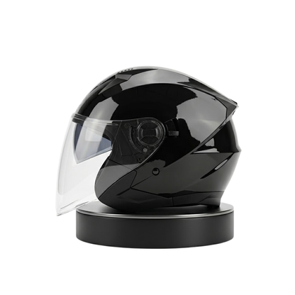 ORZ Premium Open-Face Helmet – Dual Visor Performance Edition