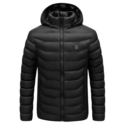 BikerZoneZ™ Multi-level Heated Puffer Jacket | 360° Warmth Technology