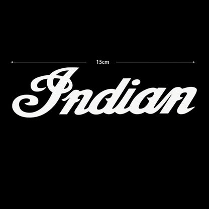 Classic “Indian” Script Sticker