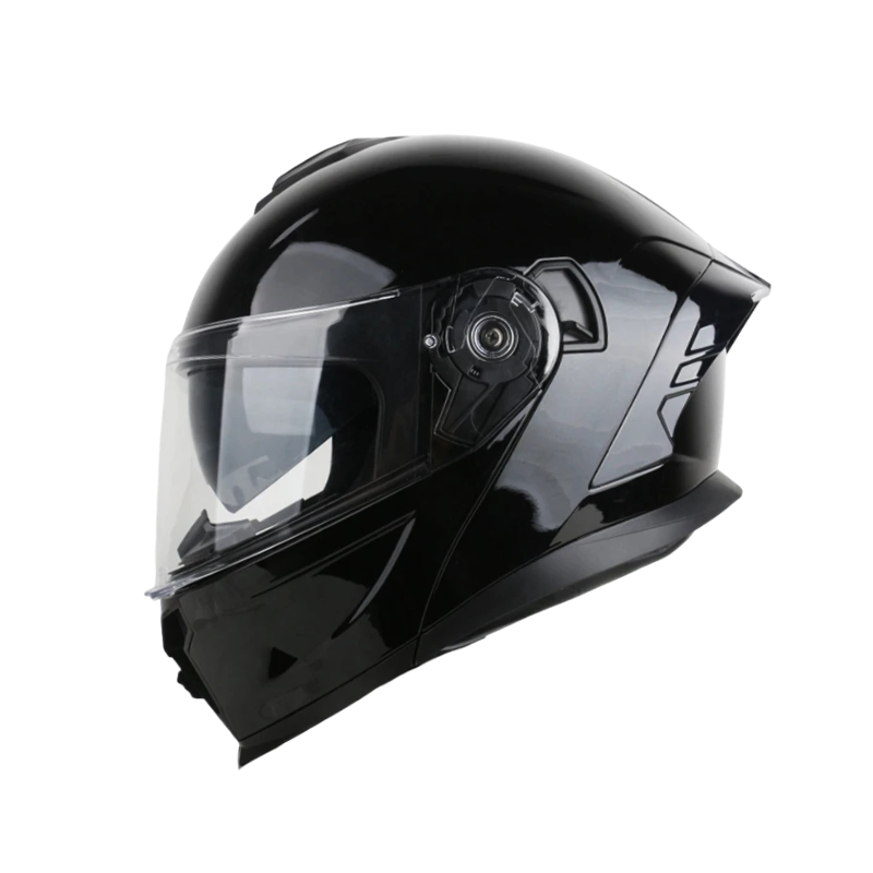 BikerZoneZ Flip-Up Motorcycle Helmet - DOT Certification