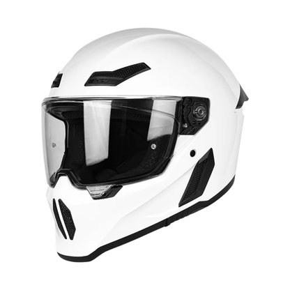BikerZoneZ Shadow Rider Full Face Helmet – DOT & ECE Approved