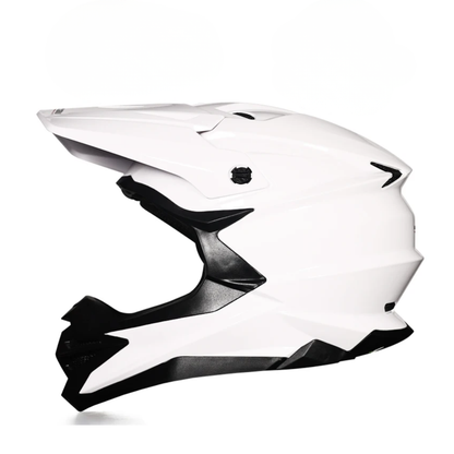 BikerZoneZ SafeRide Pro Off-Road Full Face Helmet - DOT Certification