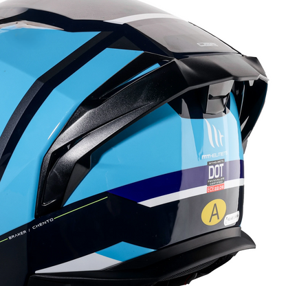 MT Braker SV Dual Lens Fullface Helmet - DOT & ECE Certified