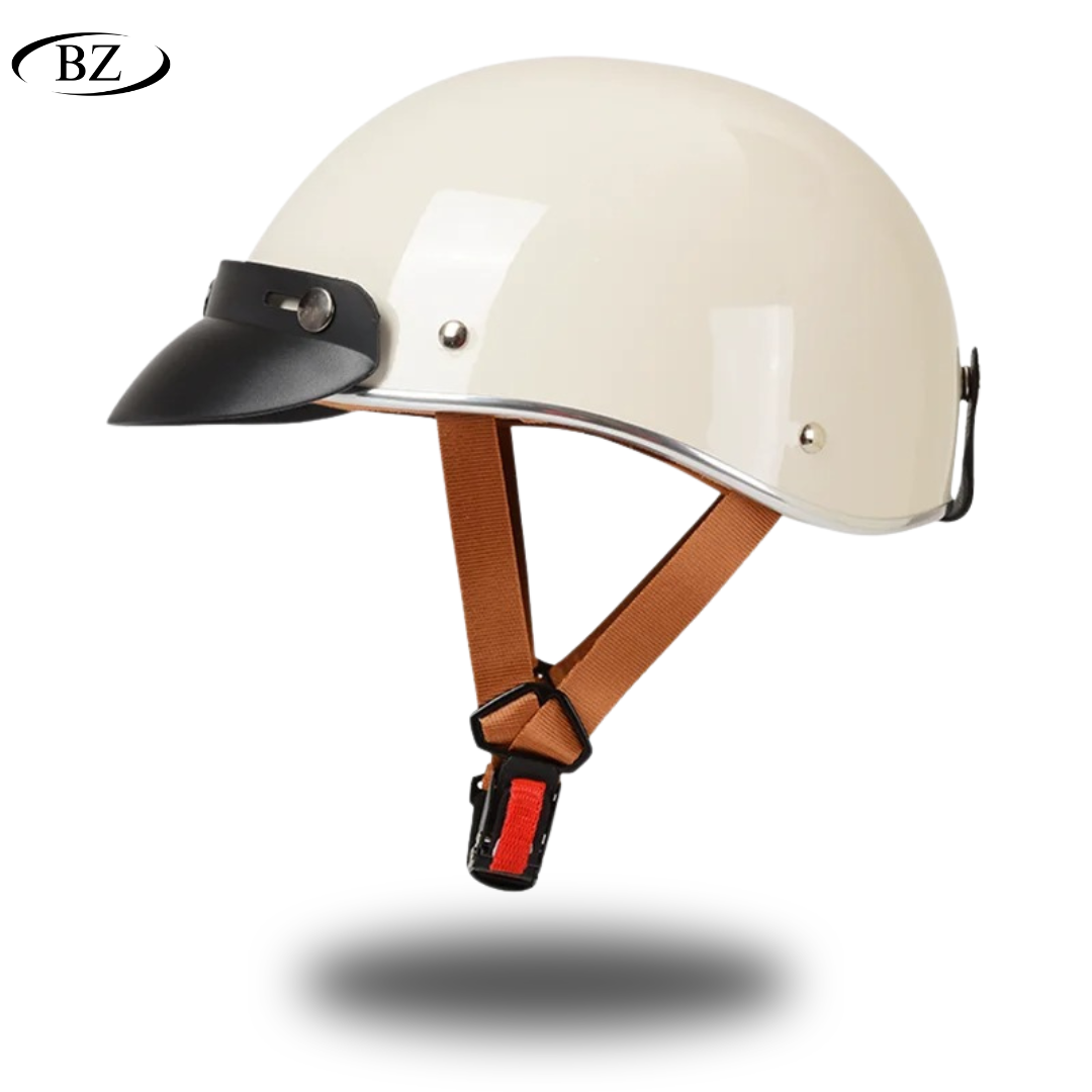 Cute Retro Half Helmet  – DOT&ECE Certificate Approved