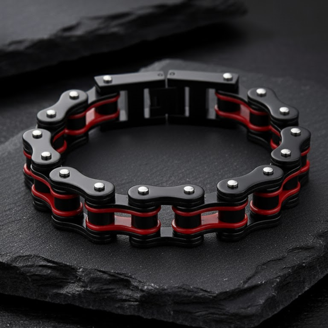 Biker Chain Bracelet – Forged Steel Series