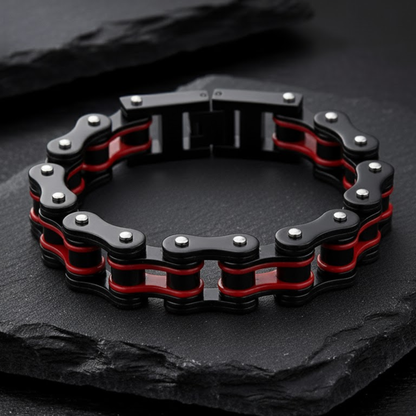 Biker Chain Bracelet – Forged Steel Series