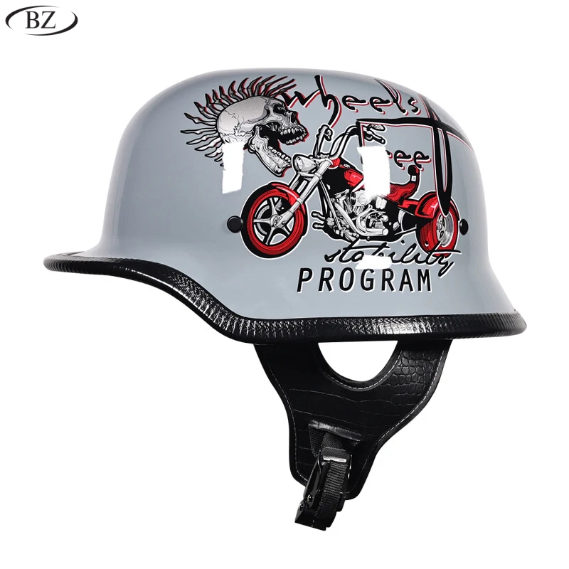 M35 Stahlhelm Retro Half Helmet – DOT & ECE Approved