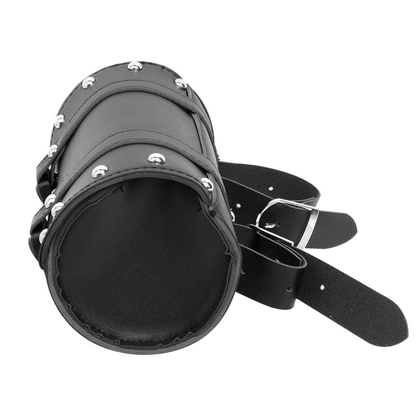 Motorcycle Front Fork Tool Bag – PU Leather, Universal Fit