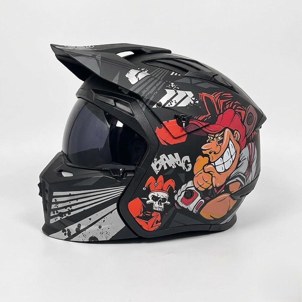 ORZ 163 Pro Retro Helmet - DOT Certified