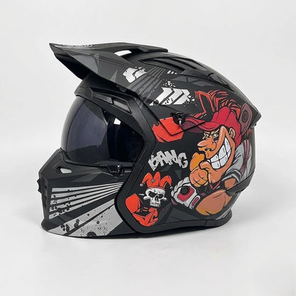 ORZ 163 Pro Retro Helmet - DOT Certified