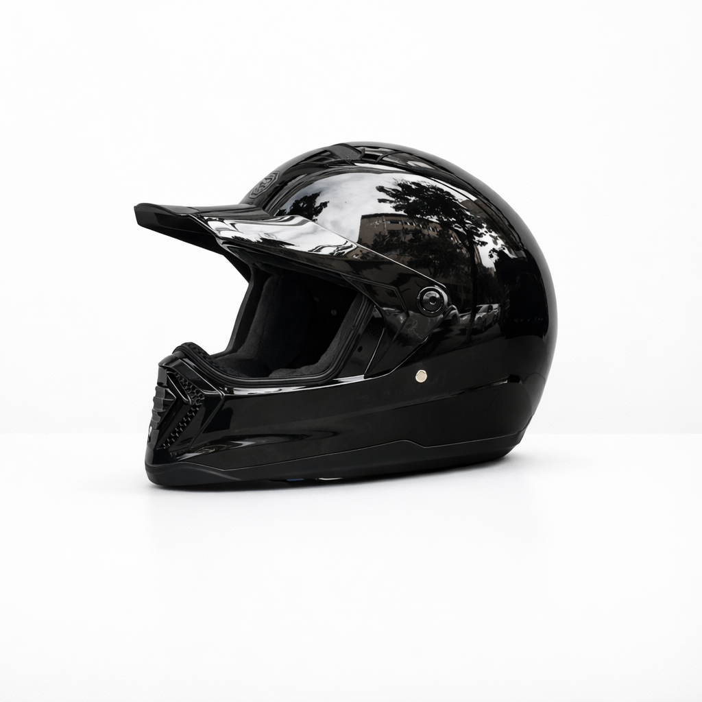 ORZ-918 Retro Full-Face Helmet – DOT & ECE Approved
