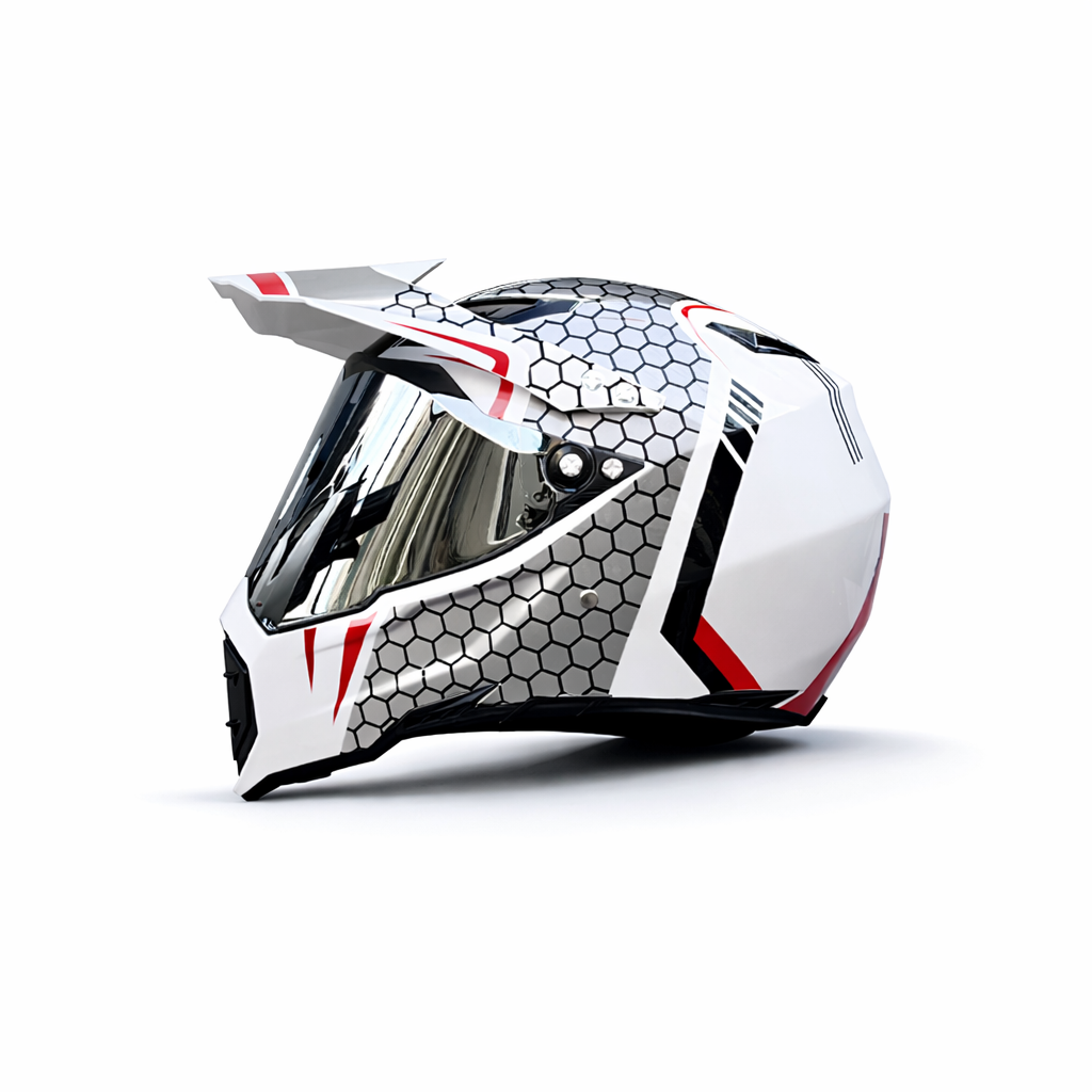 WLT-128 Professional Motocross Helmet – DOT & ECE Certified