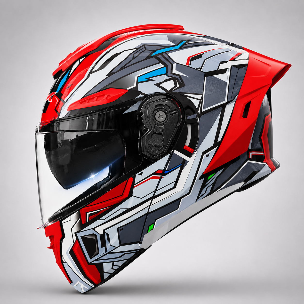 BikerZoneZ™ Apex Flip-Up Motorcycle Helmet