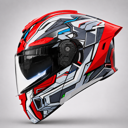 BikerZoneZ™ Apex Flip-Up Motorcycle Helmet