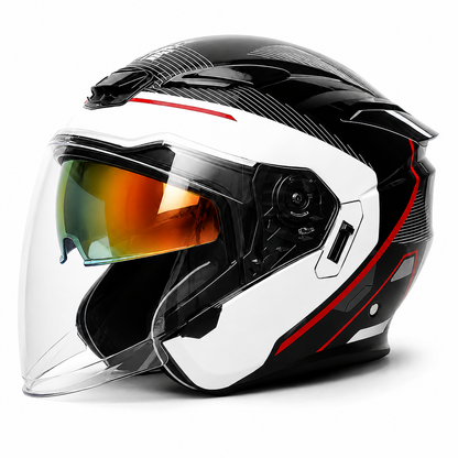 BikerZoneZ™ Sport Street Helmet - DOT Certified