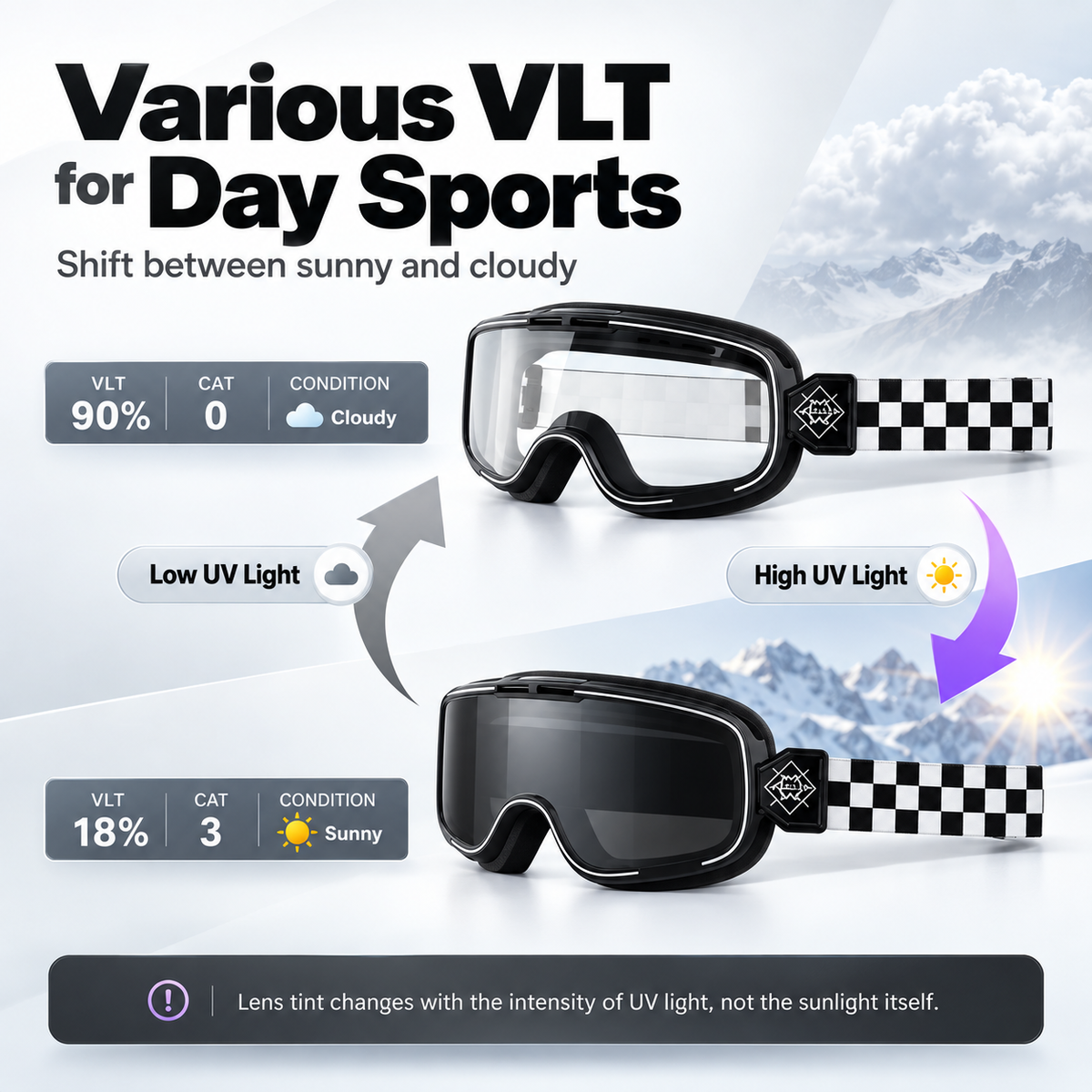 Retro Goggles Motocross