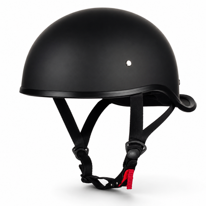 BikerZoneZ™ Street Half Helmet - DOT Approved
