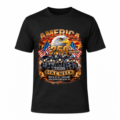 T-Shirt 2026 Bike Week Daytona Beach - Design 6