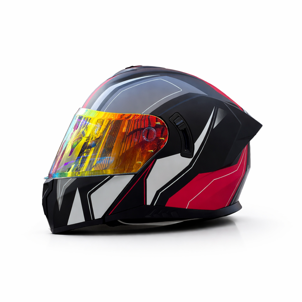 ORZ-B16 Full-Face Motorcycle Helmet – DOT & ECE Certified