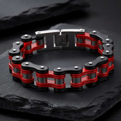 Biker Chain Bracelet – Forged Steel Series
