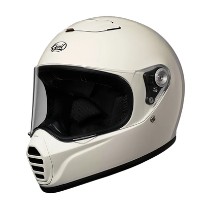 RoadSpirit Vintage Full-Face Helmet – DOT & ECE Approved