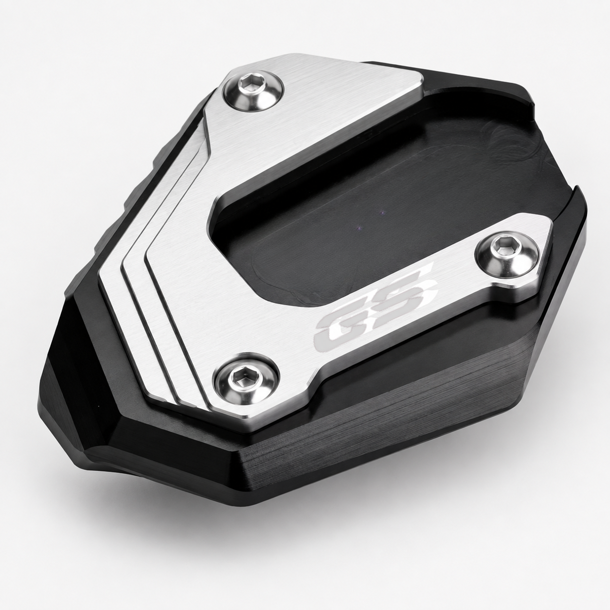 BikerZoneZ Motorcycle Kickstand Pad BMW