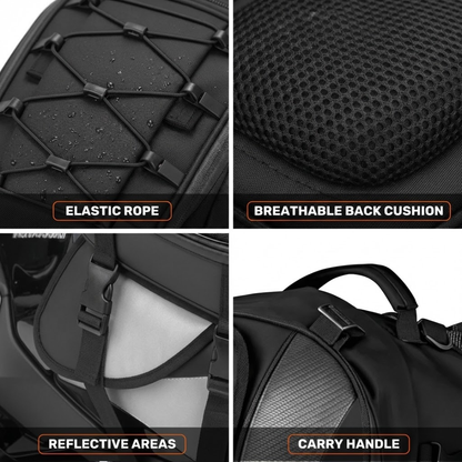 2-in-1 Motorcycle Tail Bag