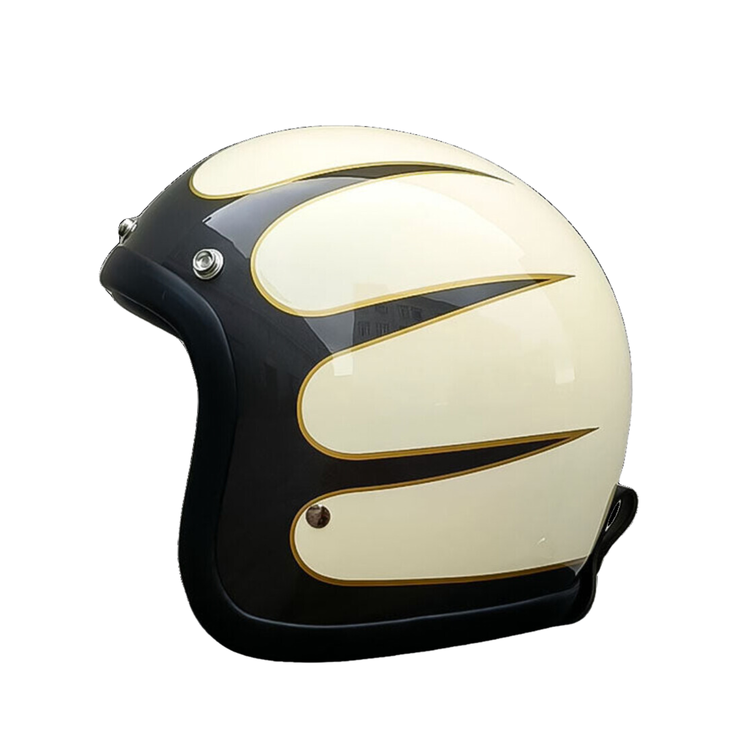 Chopper Low Profile Vintage Motorcycle Helmet Chopper Low Profile Vintage Motorcycle Helmet