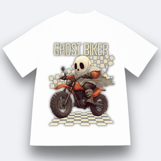The Midnight Ride: BikerZoneZ Halloween Edition Tee