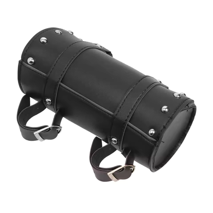 Motorcycle Front Fork Tool Bag – PU Leather, Universal Fit