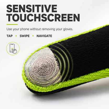 BikerZoneZ™ AirFlow Protective Touchscreen Riding Gloves