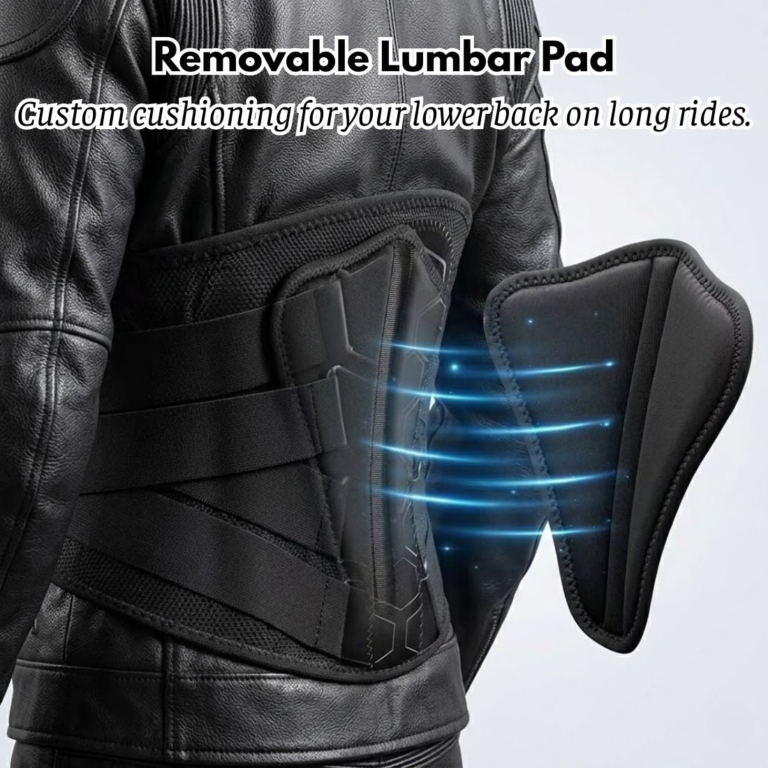 BikerZoneZ Kidney Belt (Lumbar Support)