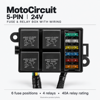 5P 24V 40A Wired