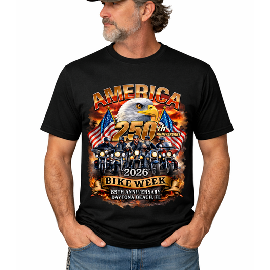 T-Shirt 2026 Bike Week Daytona Beach - Design 6