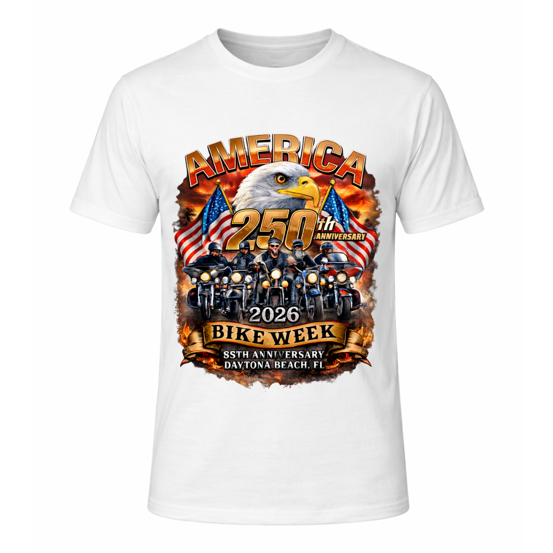 T-Shirt 2026 Bike Week Daytona Beach - Design 6