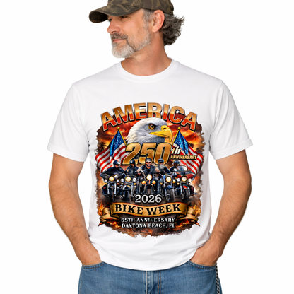 T-Shirt 2026 Bike Week Daytona Beach - Design 6