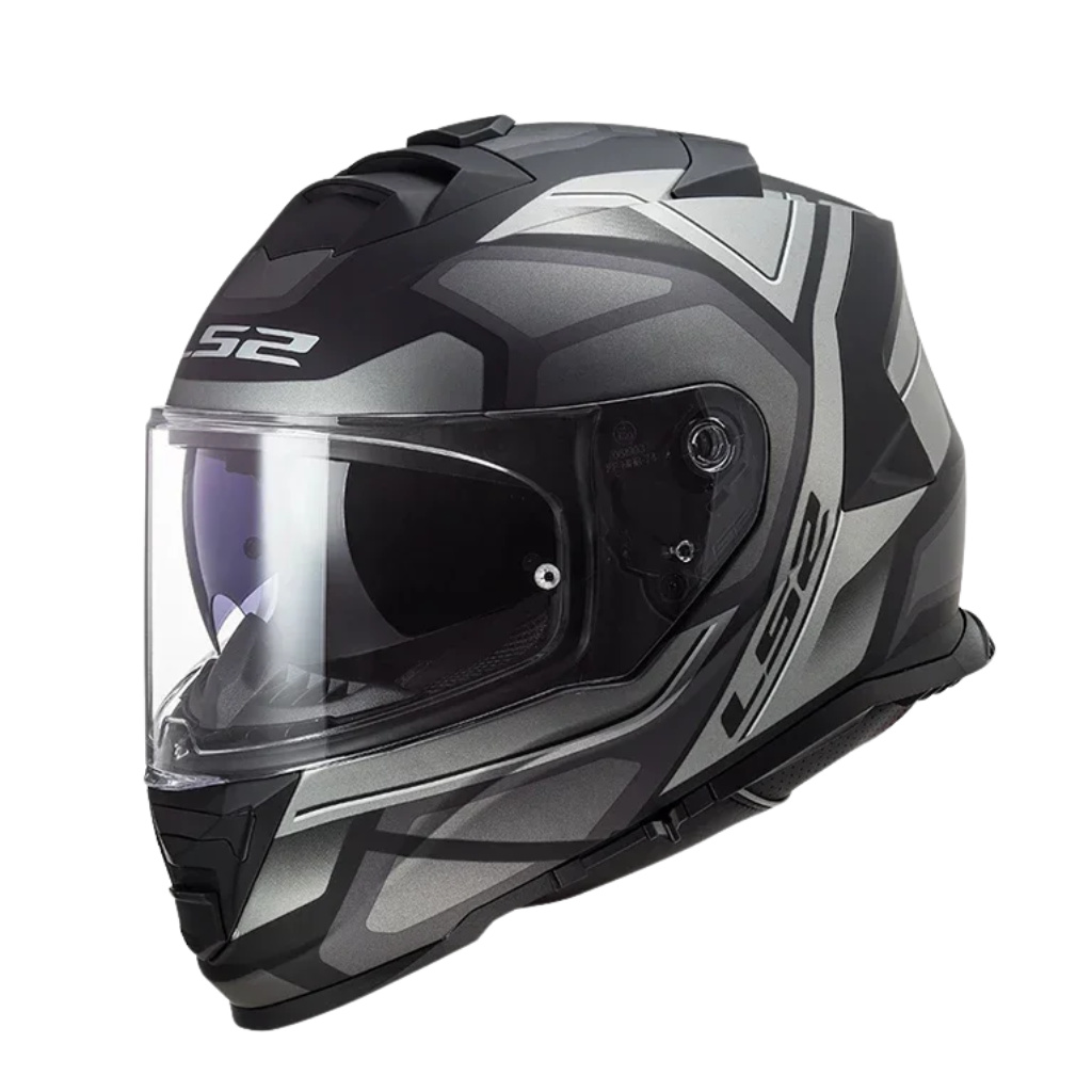 LS2 FF800 IronShell Racing Full Face Helmet - DOT & ECE Approved