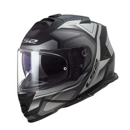LS2 FF800 IronShell Racing Full Face Helmet - DOT & ECE Approved