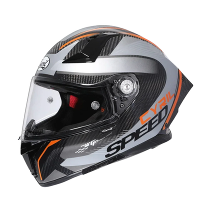CYRIL R30S Carbon Pro Fullface Helmet - DOT and ECE Approved