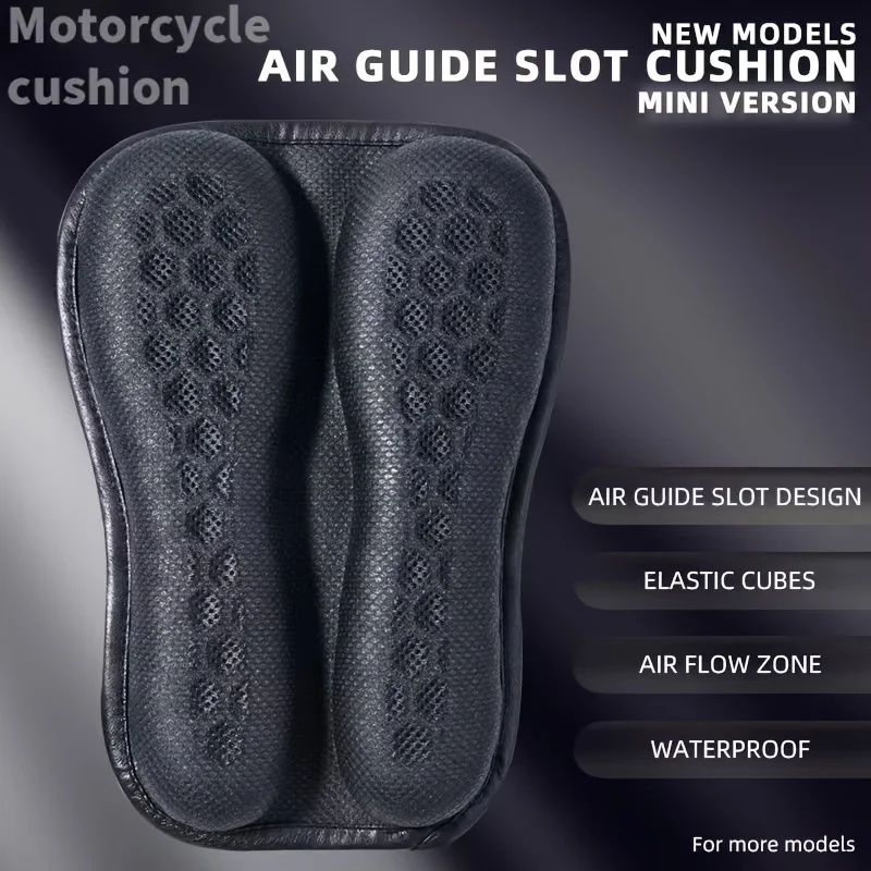 BikerZonez Breathable Motorcycle Seat Cushion Pad