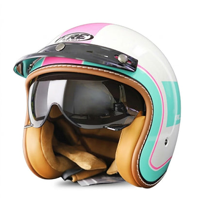 Low Profile Retro Open Face Helmet – DOT Approved