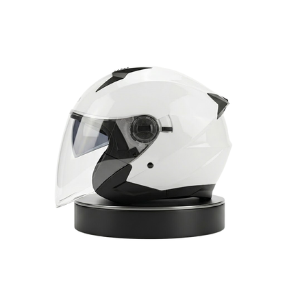ORZ Premium Open-Face Helmet – Dual Visor Performance Edition