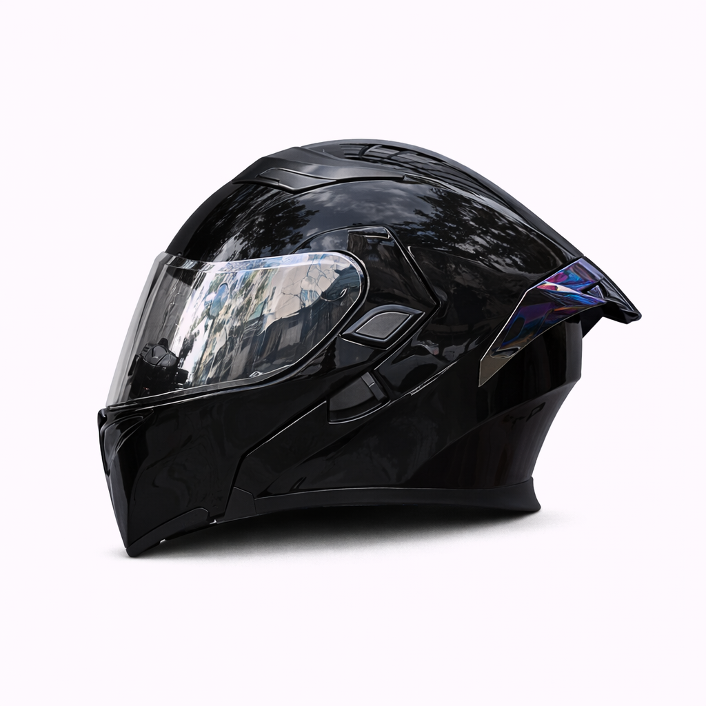 Motorcycle Helmet ORZ Z-169 Flip-Up Full Face Dual Visor Helmet, DOT & ECE Approved