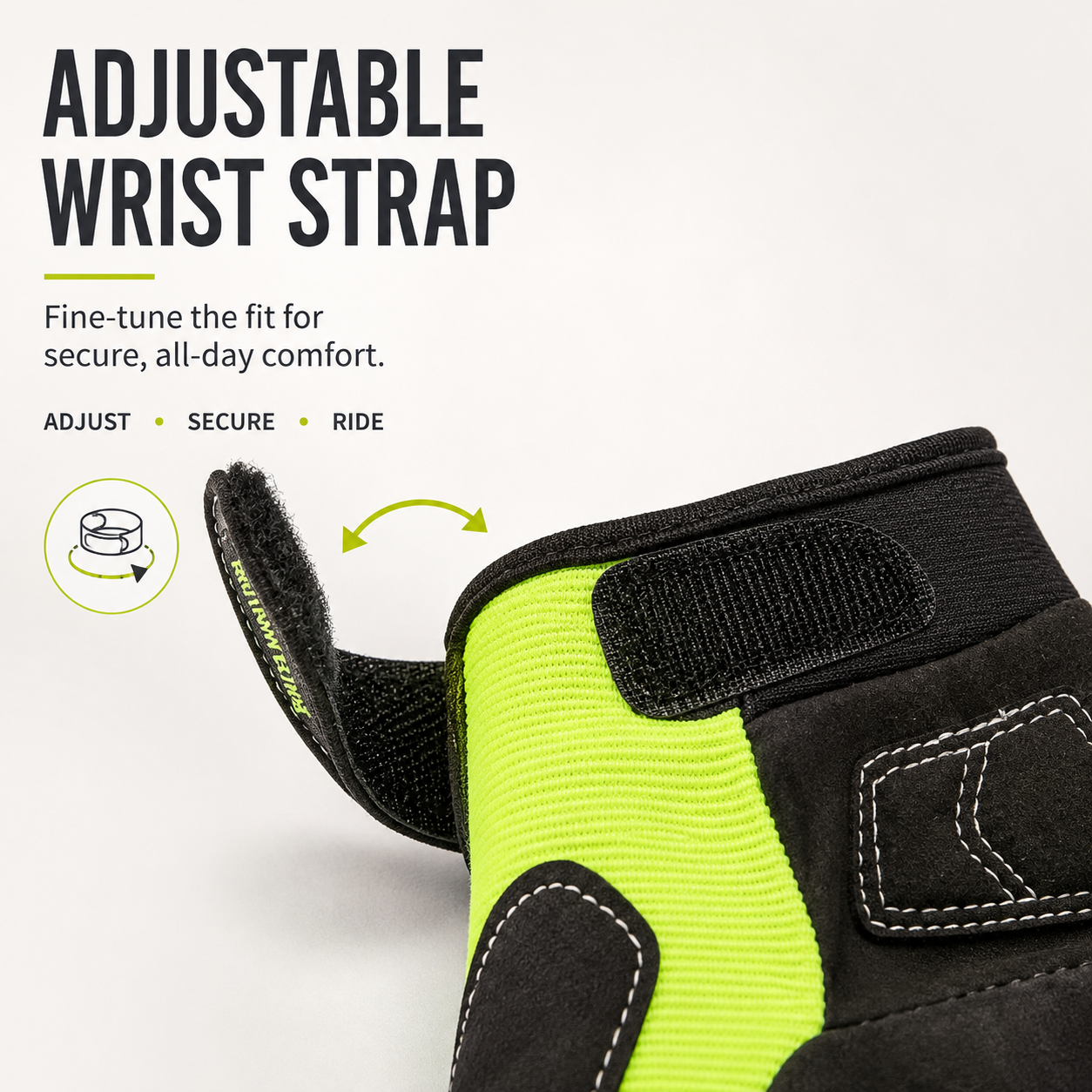 BikerZoneZ™ AirFlow Protective Touchscreen Riding Gloves