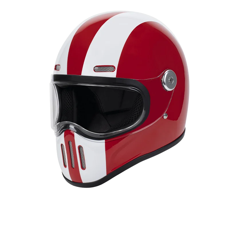 Retro Pig Nose Full Face Helmet