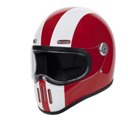 Red with White Stripe