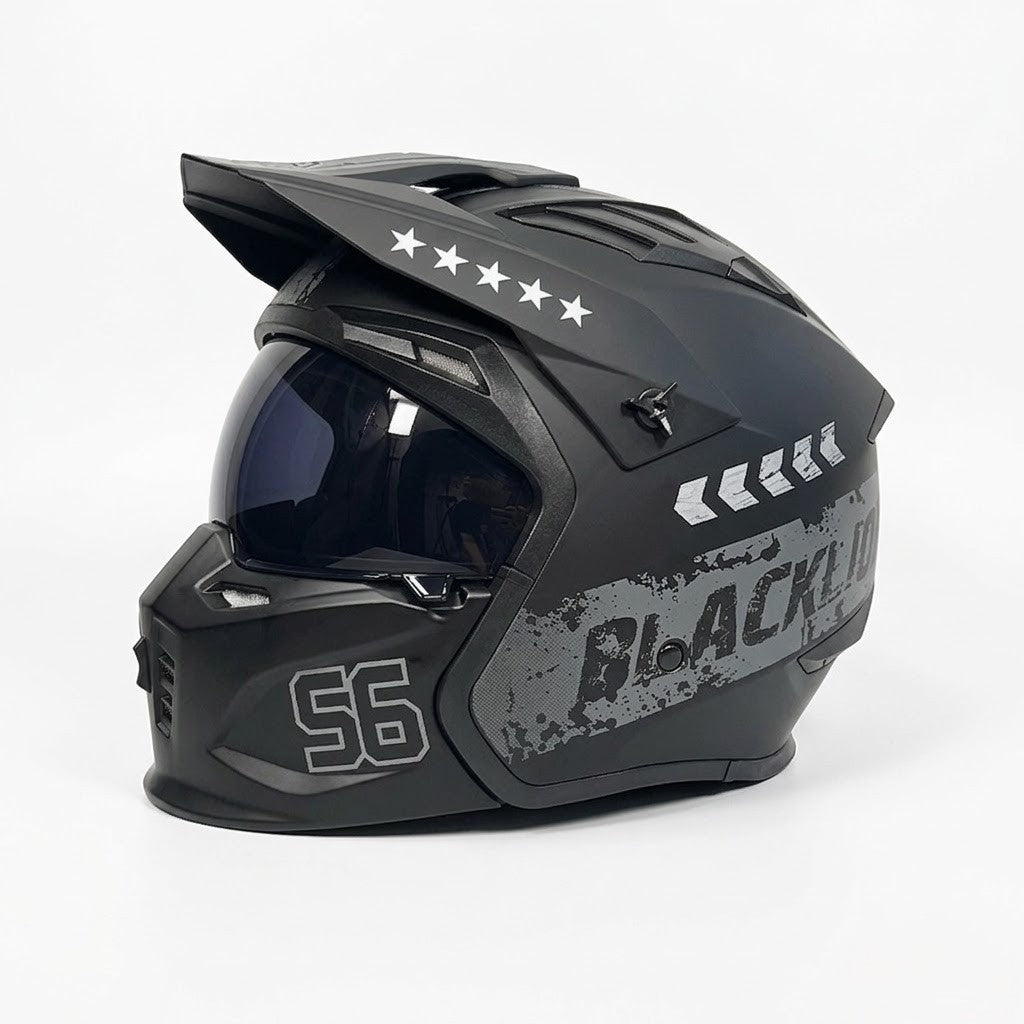ORZ 163 Pro Retro Helmet - DOT Certified
