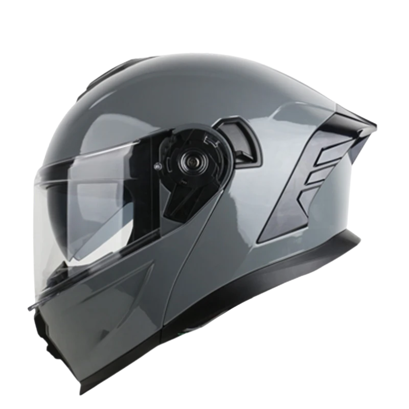 BikerZoneZ Flip-Up Motorcycle Helmet - DOT Certification