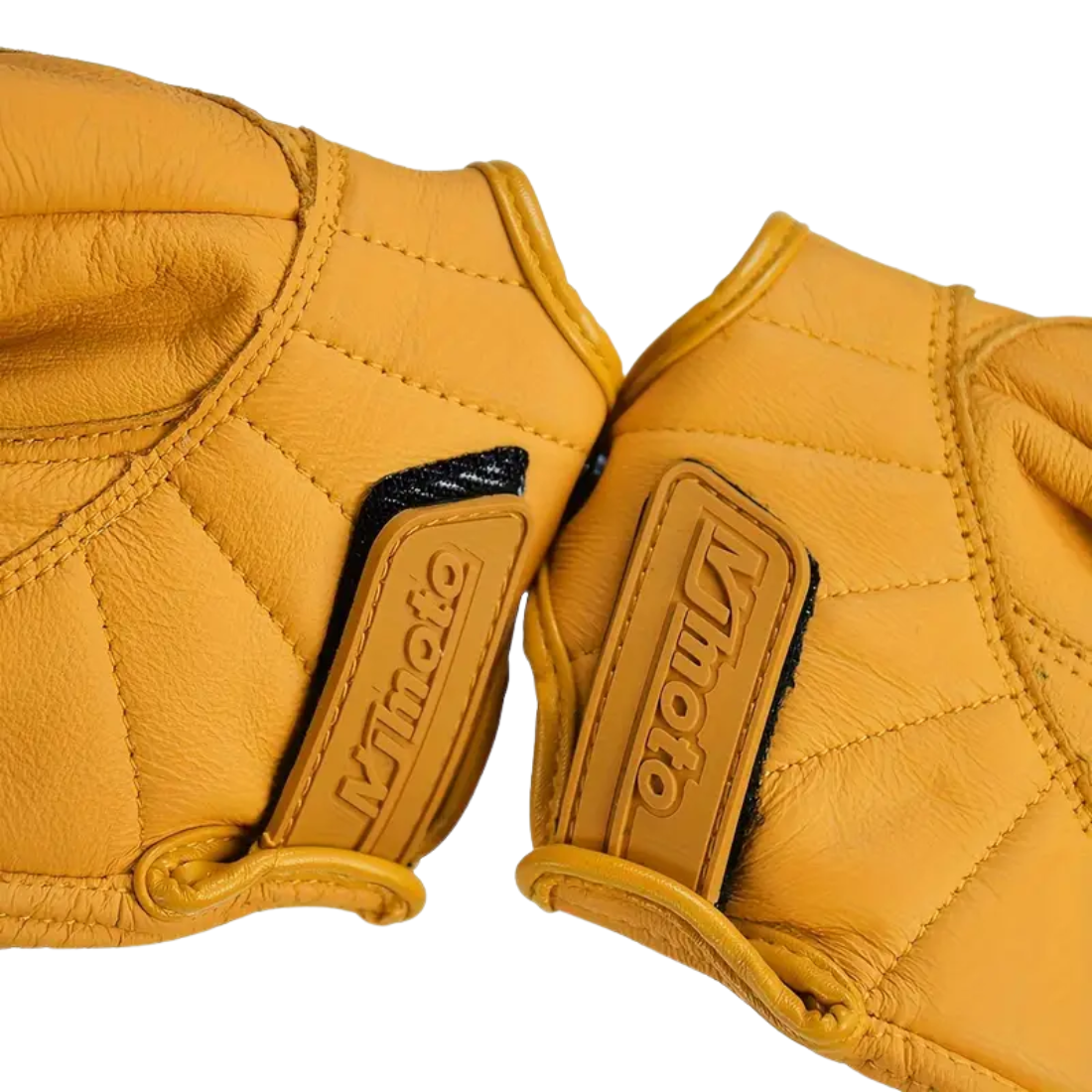 Motorcycle Half Finger Leather Gloves