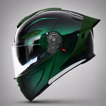BikerZoneZ™ Apex Flip-Up Motorcycle Helmet